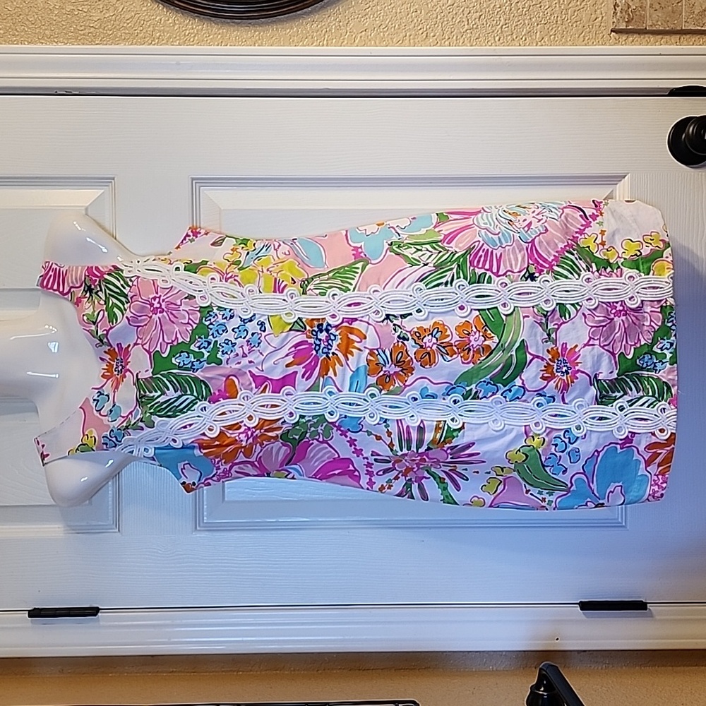 Lilly Pulitzer for Target Shift Dress Nosey Posey Women's Size 4